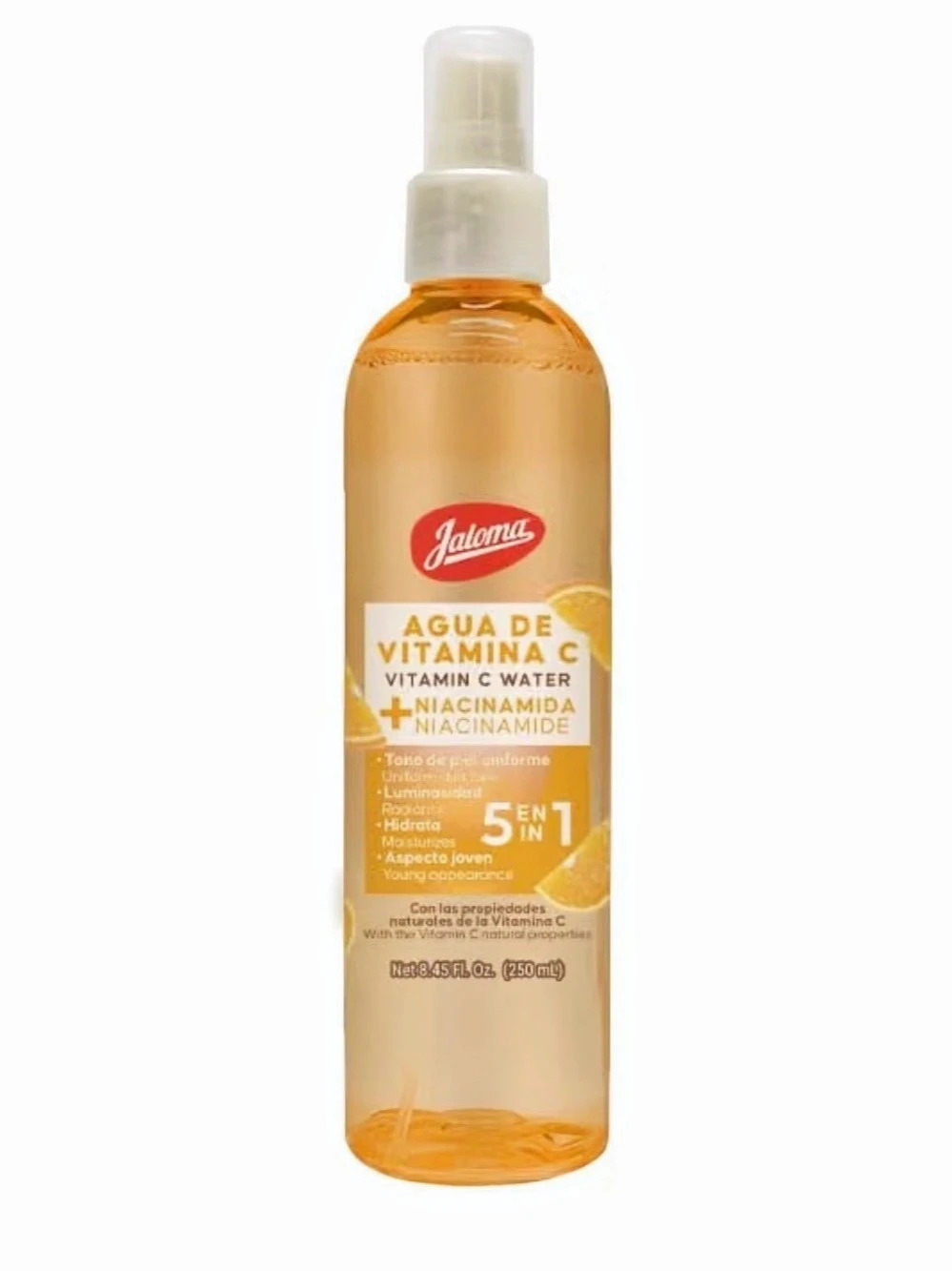 Jaloma Vitamin C Water, niacinamide Agua de Vitamina C Niacinamida 5 en 1